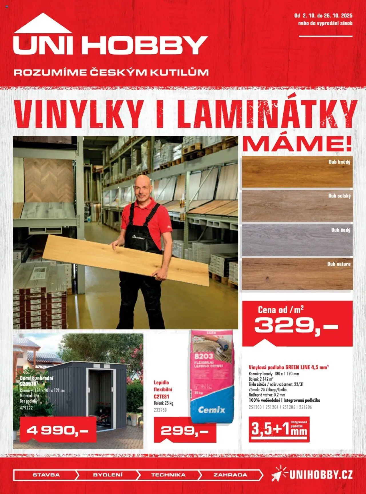  Uni Hobby Leták (02.10.2025 - 26.10.2025)