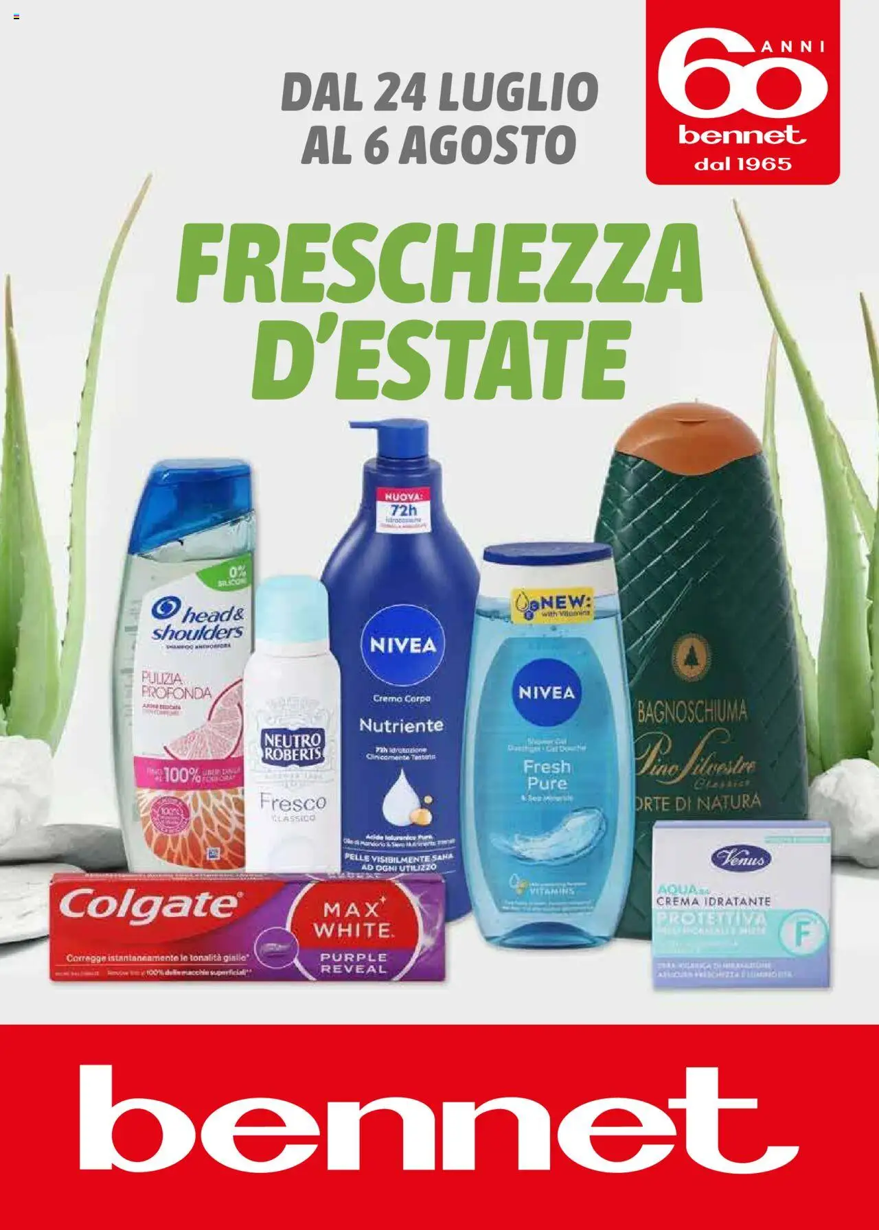 Volantino bennet valido da 24/07/2025 numero di pagina 1