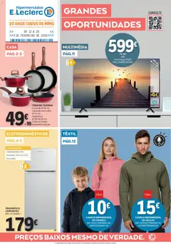 Pré-visualização do folheto da loja E.Leclerc válida a partir de 12/02/2026