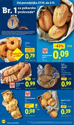 Pregled letka Katalog trgovine Lidl vrijedi od 27.10.2025 | Stranica: 6
