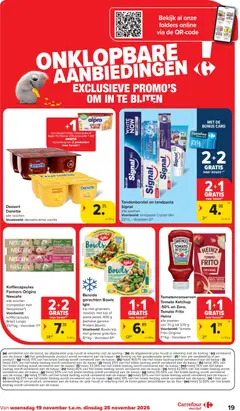Voorbeeld van Folder week 47 van winkel Carrefour market geldig vanaf 19/11/2025 | Pagina: 19