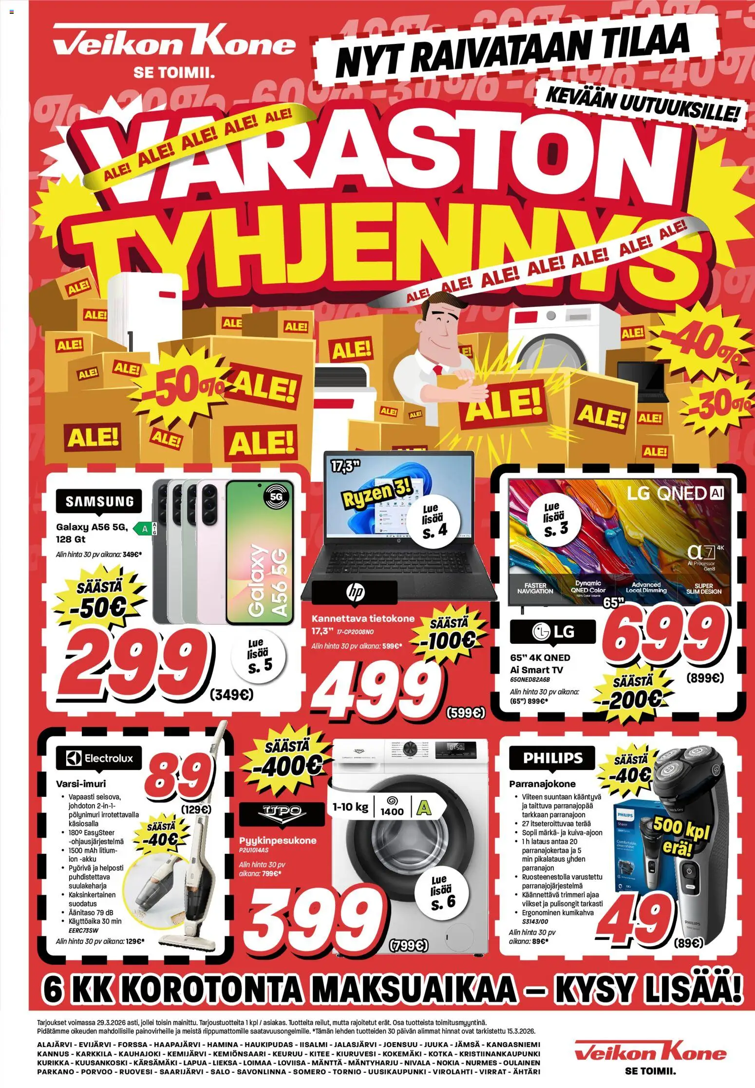 Kaupan Veikon Kone Veikon Kone tarjoukset esikatselu, voimassa 16/03/2026