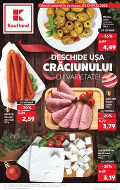 Previzualizarea de cataloage: Kaufland Foaie volantă valabil de la 03.12.2025