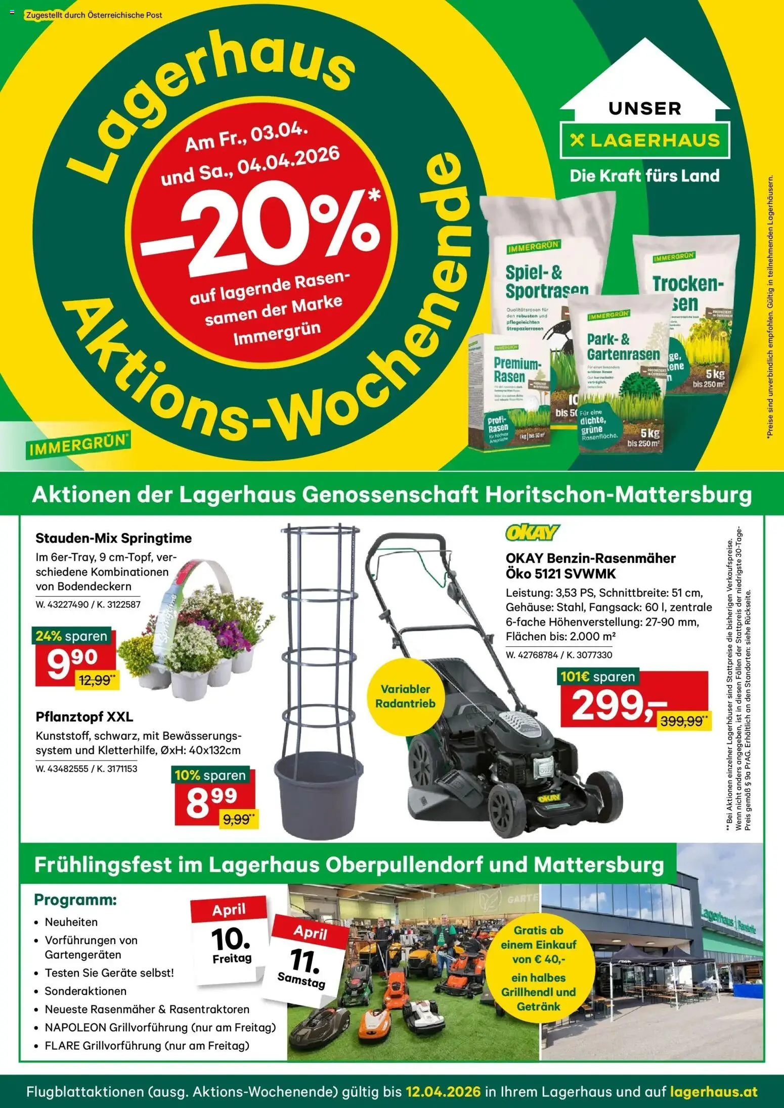 Vorschau der Angebote: Lagerhaus Lagerhaus Wochen Angebote gültig ab 30.03.2026