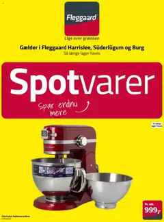 Eksempel på tilbudsavis Spotvarer fra butik Fleggaard gyldig fra 30/01/2025