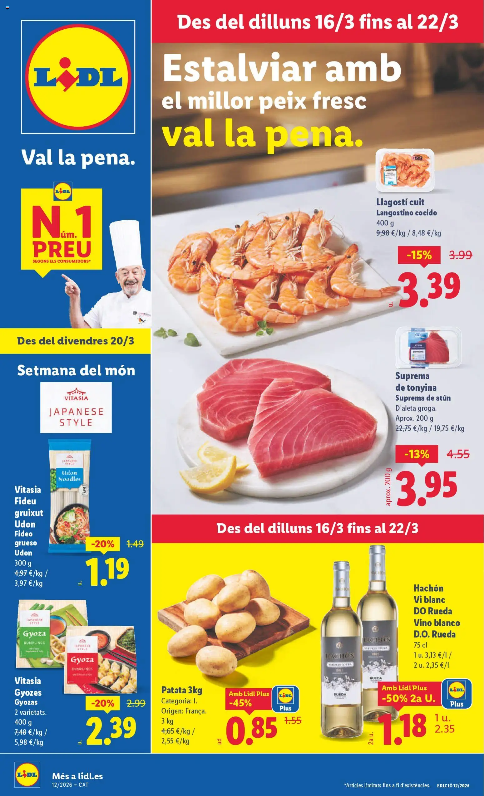 Vista previa del folleto de la tienda Lidl válido desde el 16/03/2026 