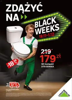 Pogląd gazetki "Black Friday" ze sklepu Leroy Merlin ważnej od 18.11.2025