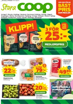 Förhandsgranska reklamblad Aktuella reklamblad Coop Forum från butik Coop Forum gäller från 17/11/2025