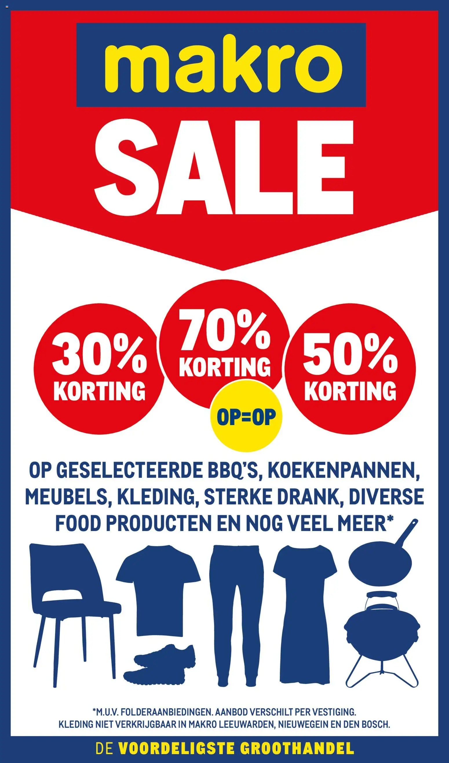 Voorbeeld van Makro folder - Sale van winkel Makro geldig vanaf 30-03-2026