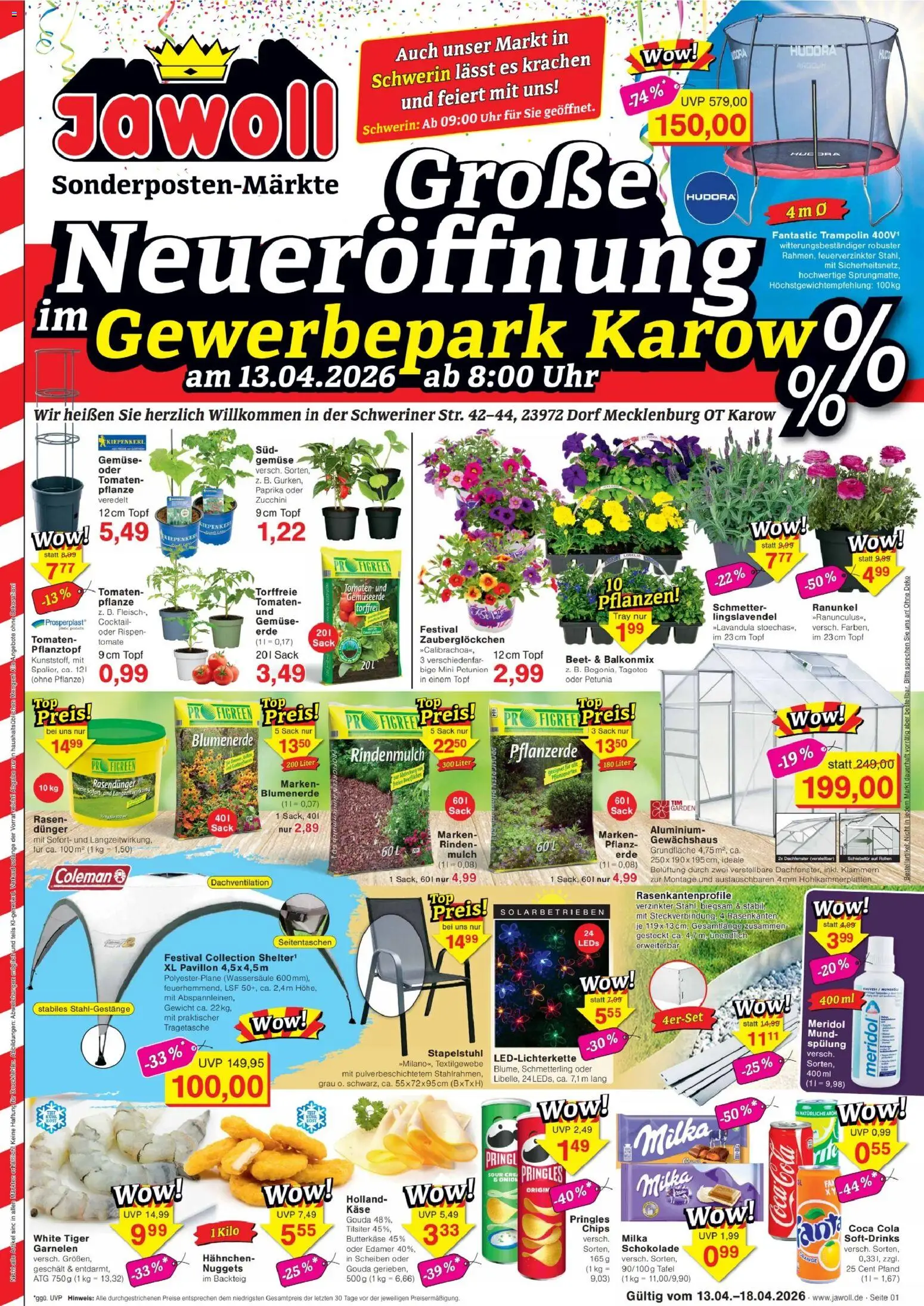 Vorschau von dem Prospekt des Geschäftes Jawoll, gültig ab dem 13.04.2026