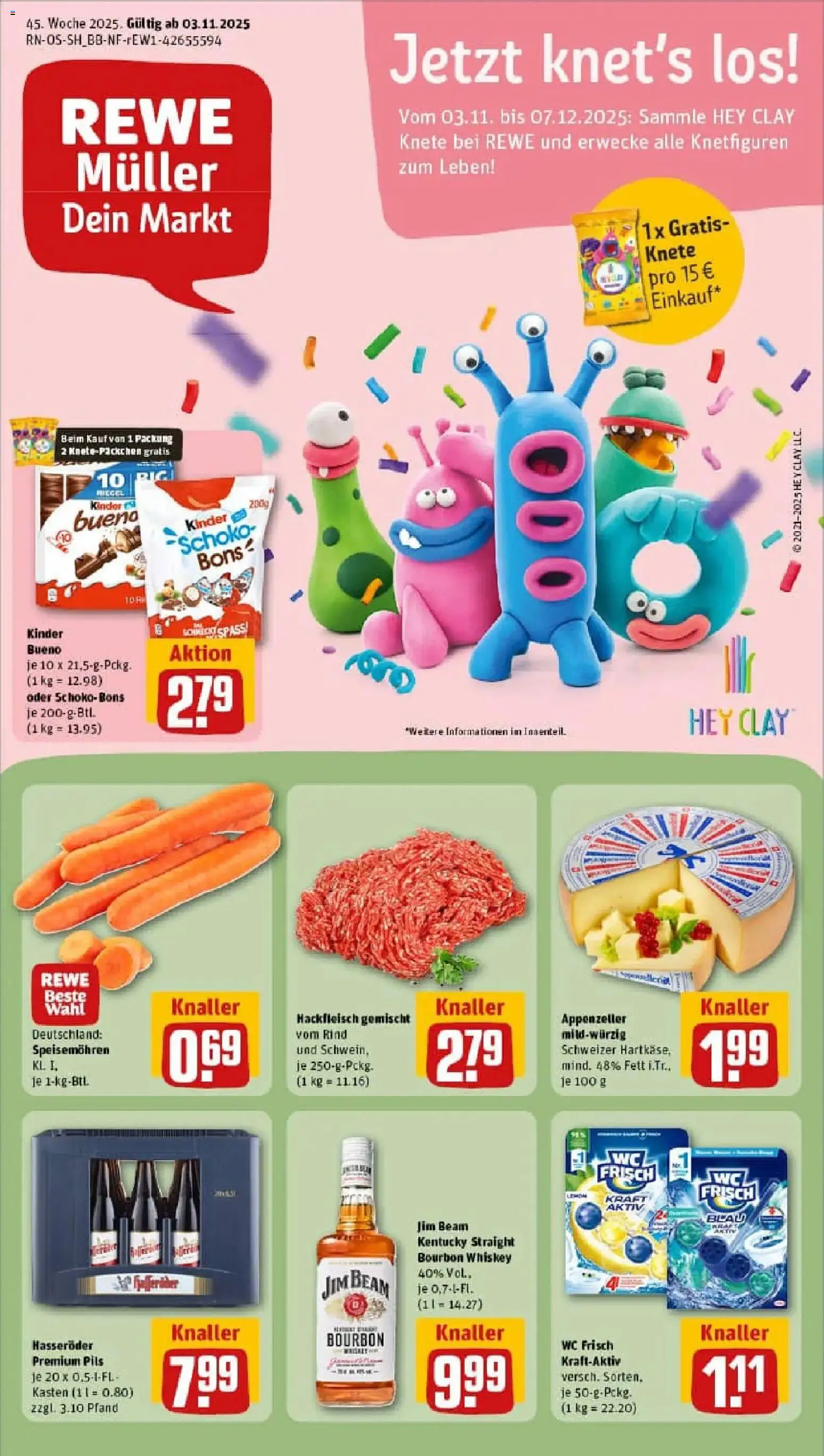 Vorschau von dem Prospekt des Geschäftes Rewe, gültig ab dem 02.11.2025