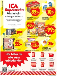Förhandsgranska reklamblad Malmö från butik ICA Supermarket gäller från 05/01/2026
