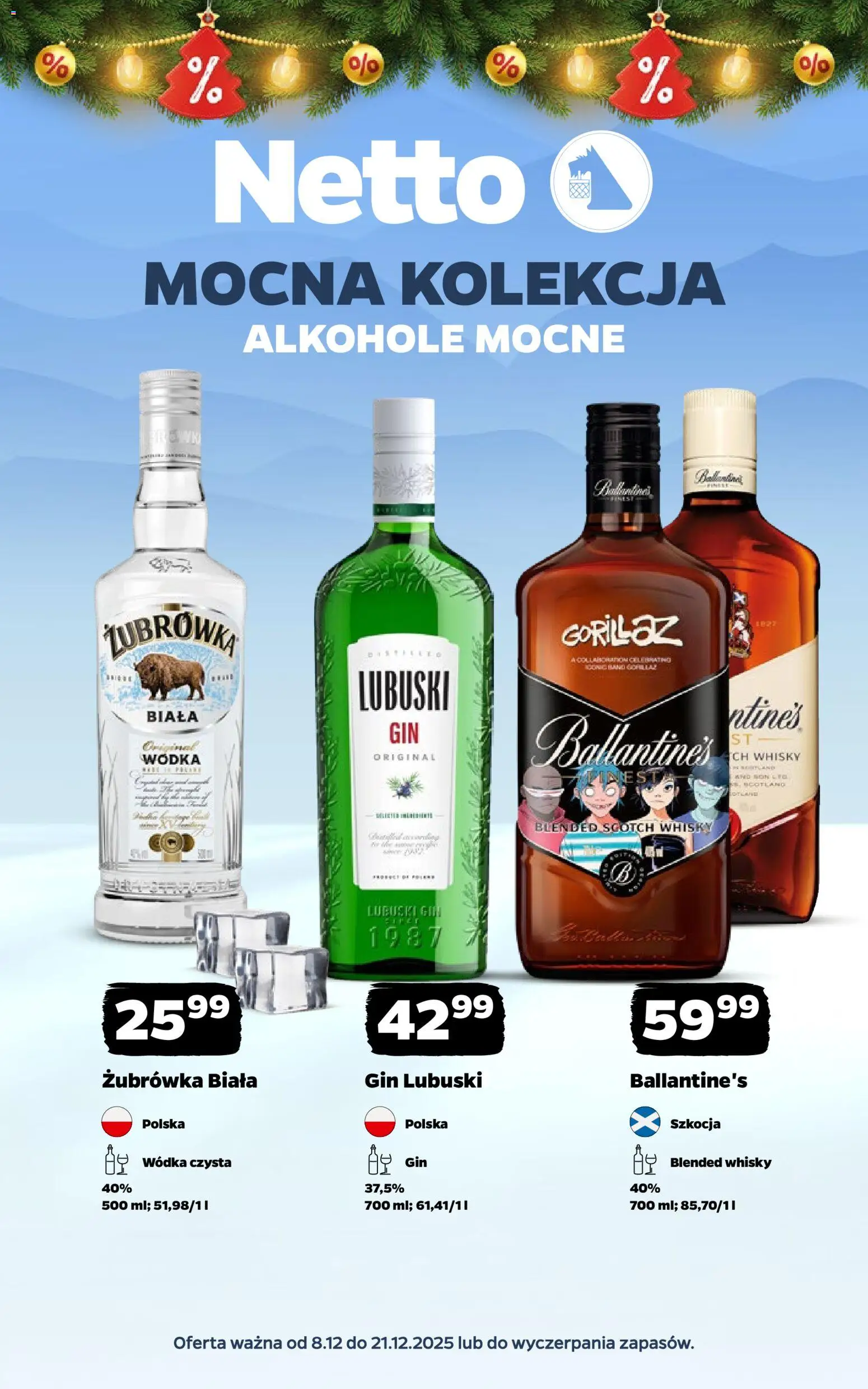 Pogląd gazetki "Mocna Kolekcja" ze sklepu Netto ważnej od 08.12.2025