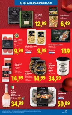 Previzualizarea de cataloage: Lidl Catalog nou valabil de la 03.11.2025 | Pagina: 47
