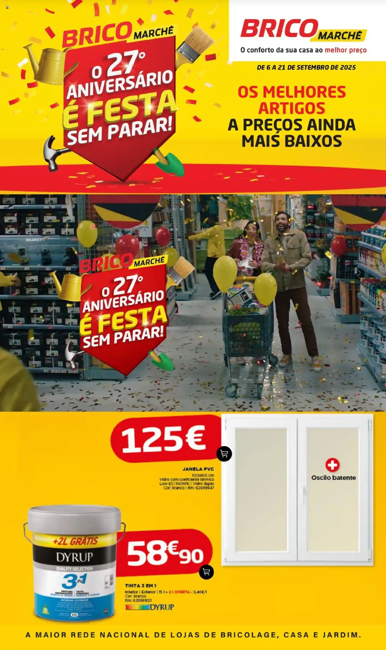 BricoMarché Folheto de 06/09/2025 - catálogo esta semana - página 1
