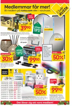 Förhandsgranska reklamblad Black Friday från butik Rusta gäller från 24/11/2025 | Sida: 19