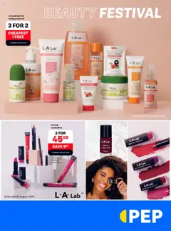 Preview of PEP Stores flyer valid from 23/07/2025