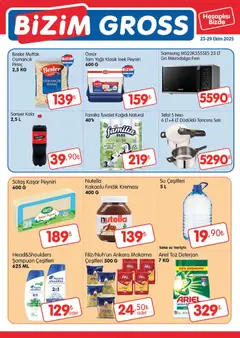 Bizim Toptan Bizim Gross Fırsat Bülteni 23.10.2025 - Broşürünün önizlemesi