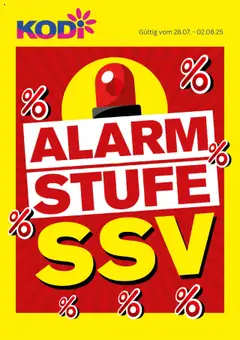 Vorschau von dem Prospekt des Geschäftes KODi, gültig ab dem 28.07.2025