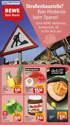 Vorschau von dem Prospekt des Geschäftes Rewe, gültig ab dem 14.09.2025