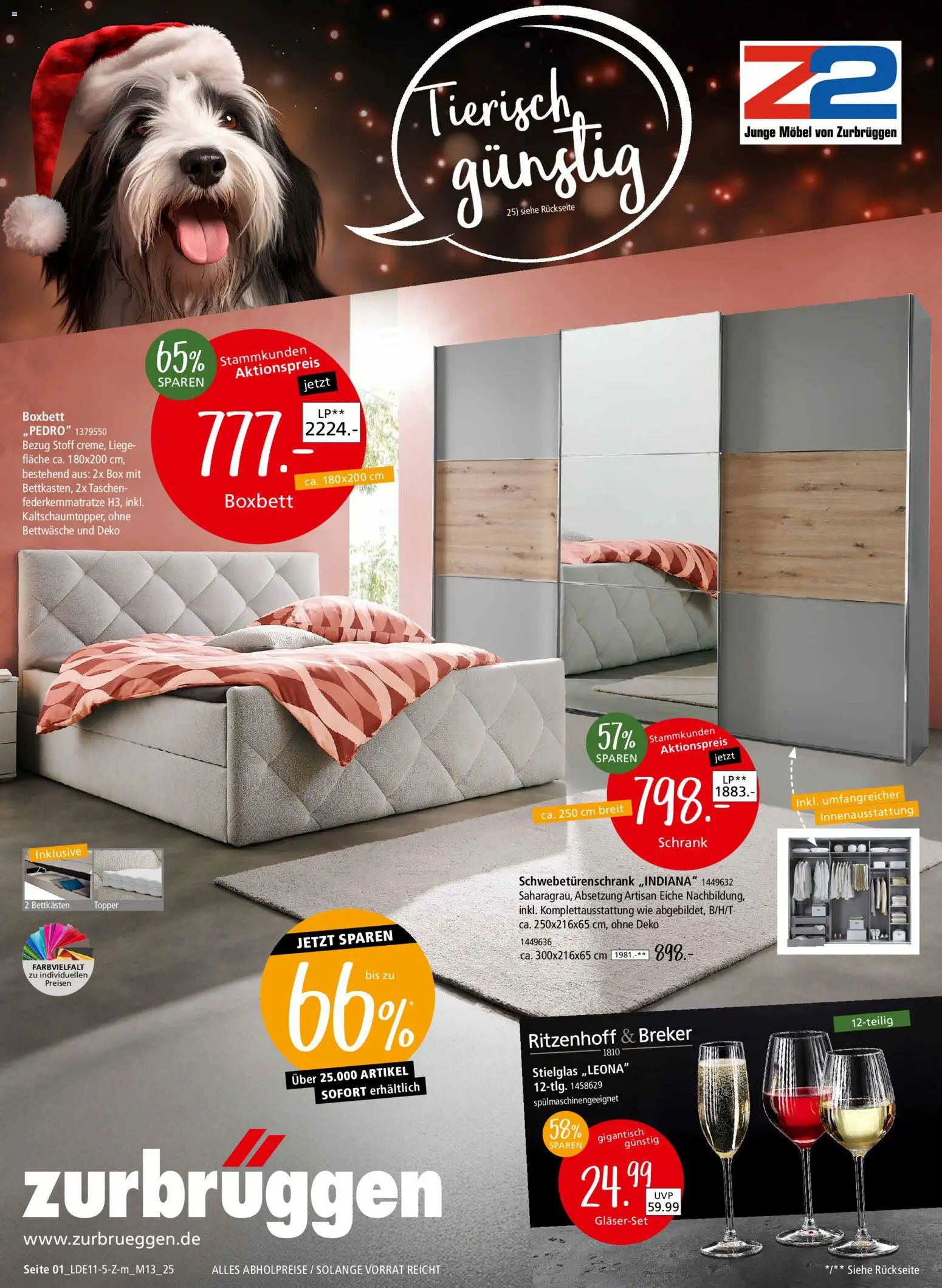 Vorschau von dem Prospekt des Geschäftes Zurbrüggen, gültig ab dem 08.11.2025