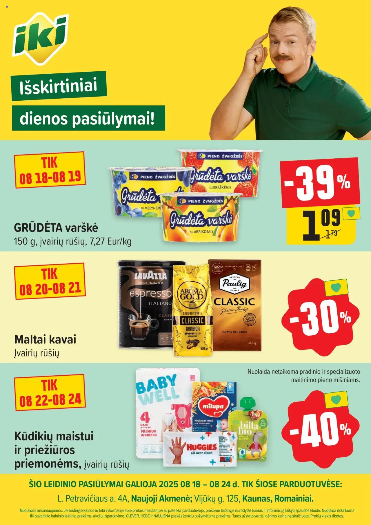 IKI leidinys galioja nuo 2025.08.18 – puslapio numeris 1 - Varškė
