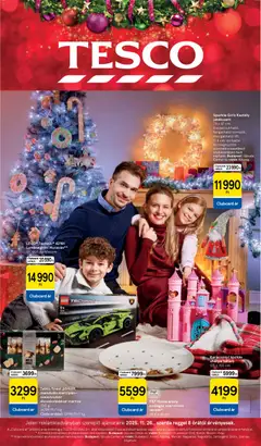 Tesco - Karácsonyi katalógus megtekintése, amely érvényes 2025.11.26.-től