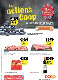 Vorschau des Merkblatts Coop aktionen FR vom Shop Coop gültig von 19.03.2026 bis 25.03.2026
