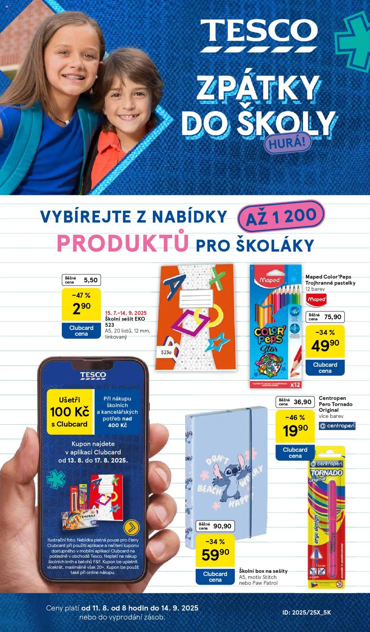  TESCO leták od 11.08.2025 - Akční "Katalog" leták