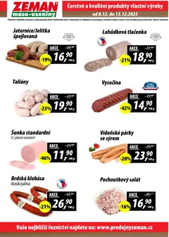 Náhled nabídky: Prodejny Zeman Leták platný od 08.12.2025 | Strana: 2