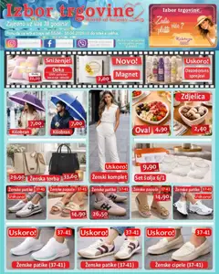 Pregled letka Izbor trgovine katalog trgovine Izbor trgovine vrijedi od 03.04.2026