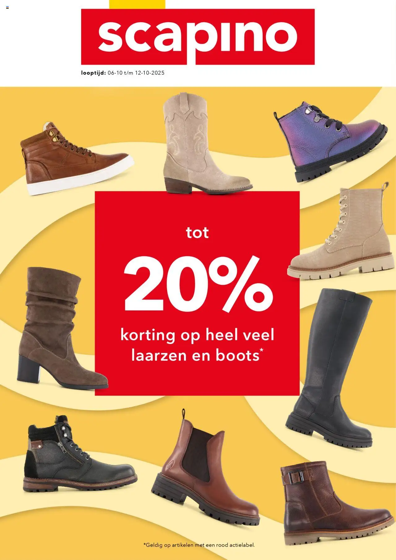 Scapino shop Extra Folder geldig vanaf 06-10-2025 - Paginanummer 1 - Laarzen
