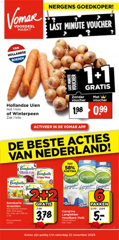 Voorbeeld van Online weekendfolder week 47 van winkel Vomar geldig vanaf 20-11-2025