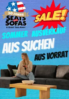 Vorschau von dem Prospekt des Geschäftes Seats and Sofas, gültig ab dem 29.07.2025