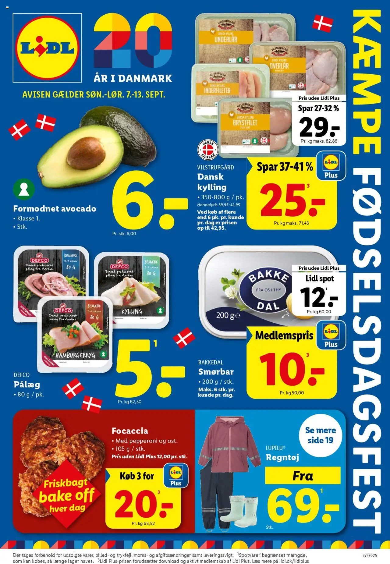 Lidl tilbudsavis gyldig fra 07/09/2025 - side 1