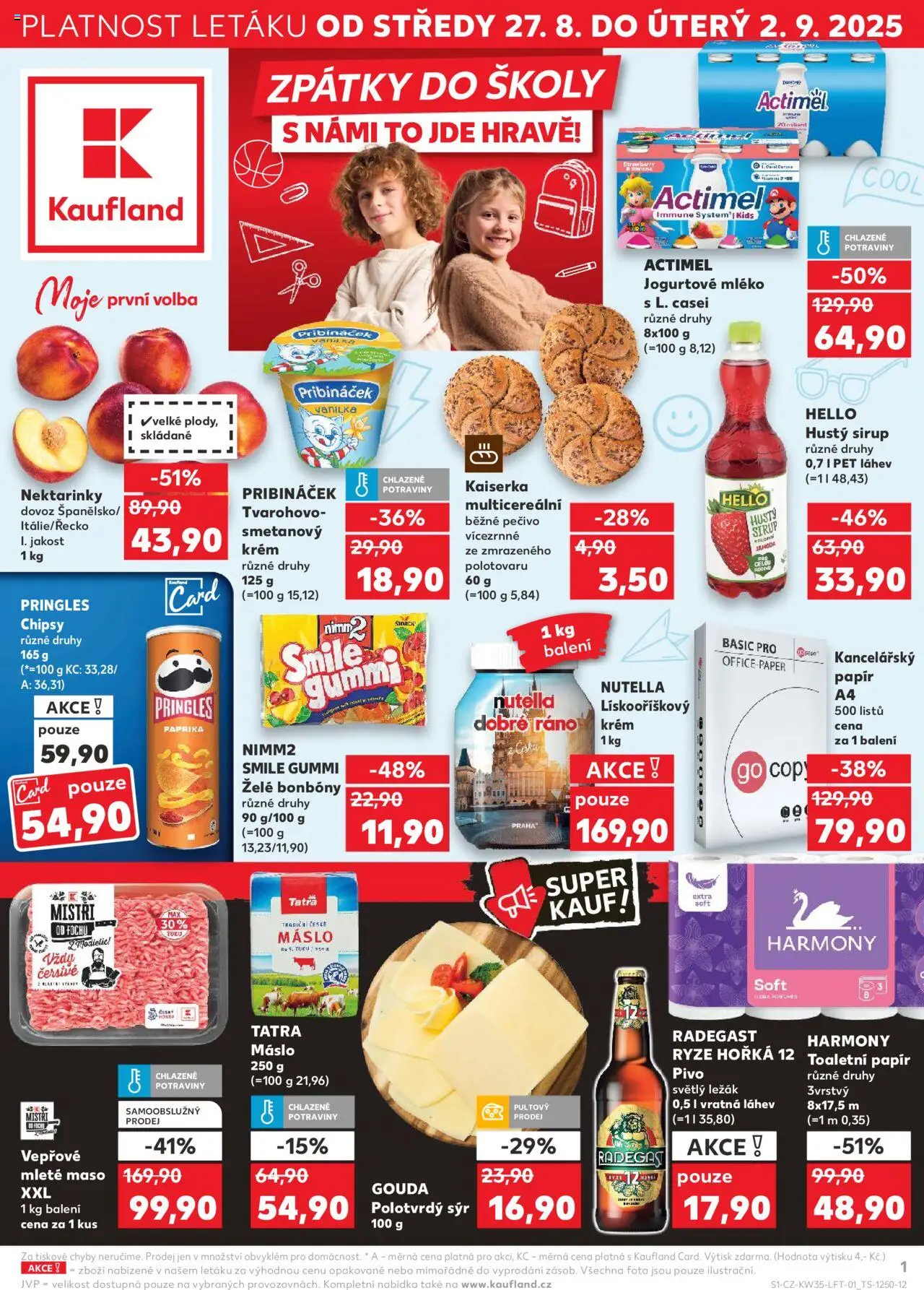  KAUFLAND Leták - Kolín (27.08.2025) příští týden 