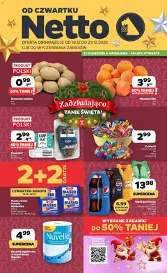 Pogląd gazetki "Gazetka spożywcza" ze sklepu Netto ważnej od 18.12.2025