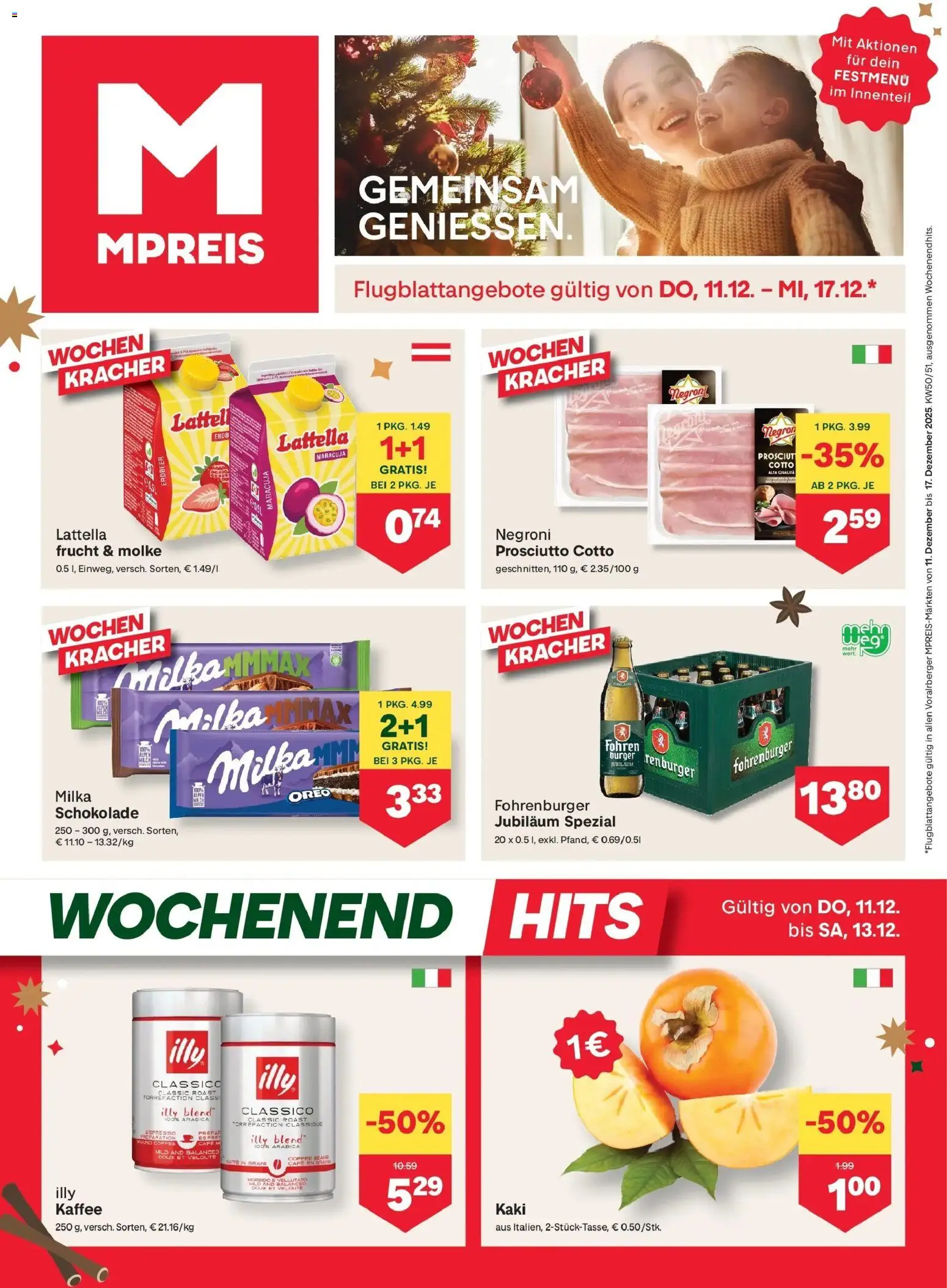 Vorschau der Angebote: MPREIS St.Gallenkirch gültig ab 11.12.2025