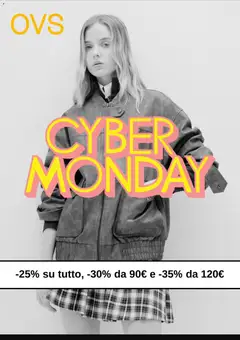 Anteprima dell'opuscolo Volantino Cyber Monday dal negozio OVS valido da 01/12/2025