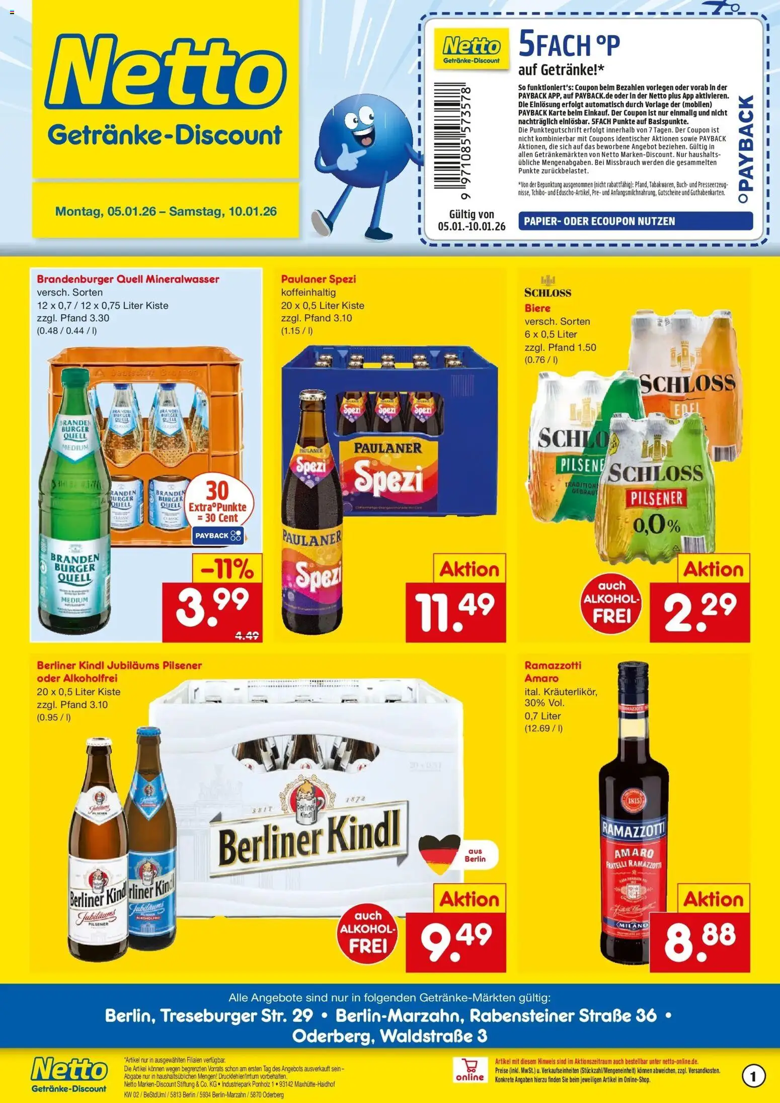 Vorschau von dem Prospekt des Geschäftes Netto Marken-Discount, gültig ab dem 05.01.2026