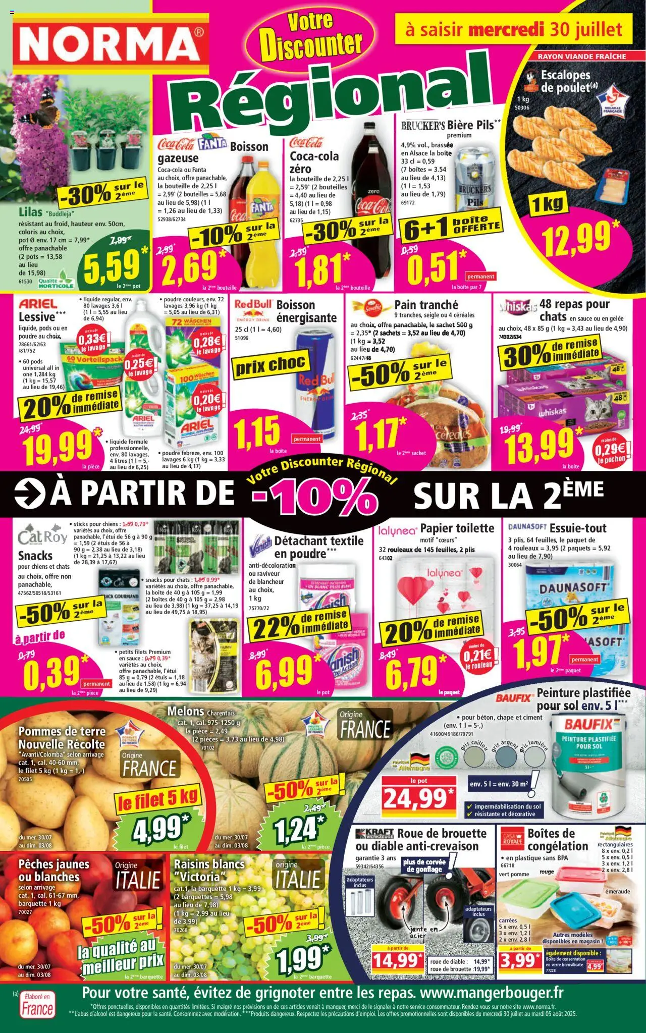 Catalogue de la boutique Norma valable du 30/07/2025 - Page numéro 1