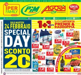 Anteprima dell'opuscolo Attuale volantino dal negozio PIM Supermercati valido da 13/02/2026