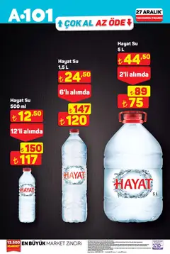 A101 Çok al az öde 27.01.2026 - Broşürünün önizlemesi