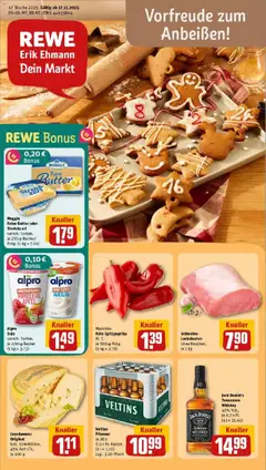 Vorschau von dem Prospekt des Geschäftes Rewe, gültig ab dem 17.11.2025