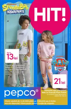 Previzualizarea de cataloage: Pepco Catalog nou valabil de la 14.08.2025