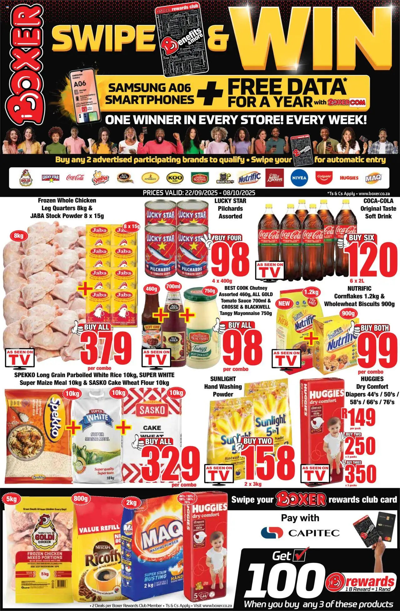 Boxer Gauteng - Specials from 22/09 - 08/10/2025 > Promotions