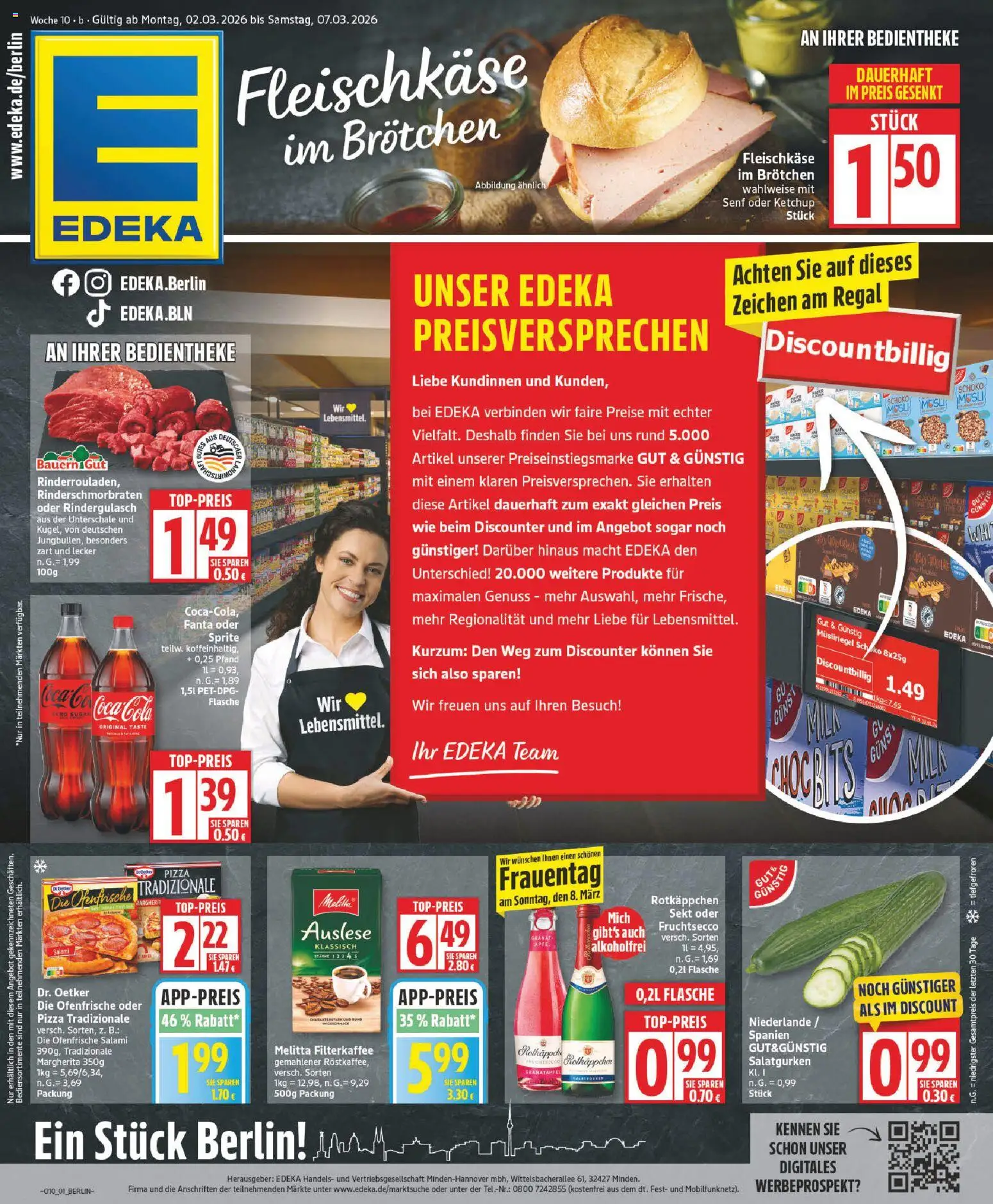 Vorschau von dem Prospekt des Geschäftes Edeka, gültig ab dem 02.03.2026
