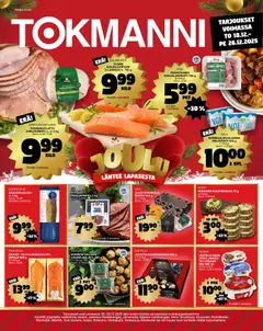 Kaupan Tokmanni Ruokatarjoukset esikatselu, voimassa 18/12/2025
