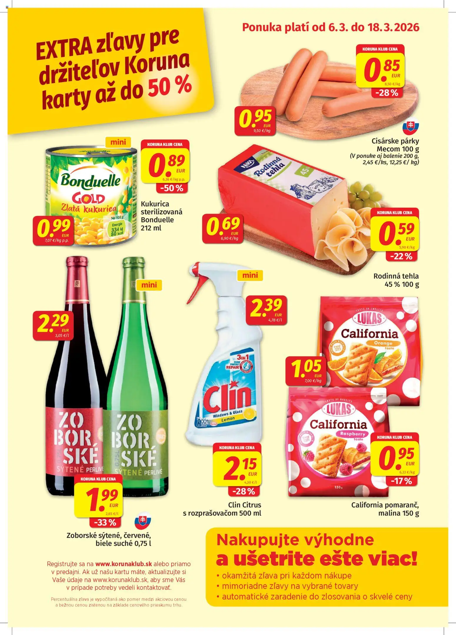 Náhľad Koruna letáku platného od 06.03.2026