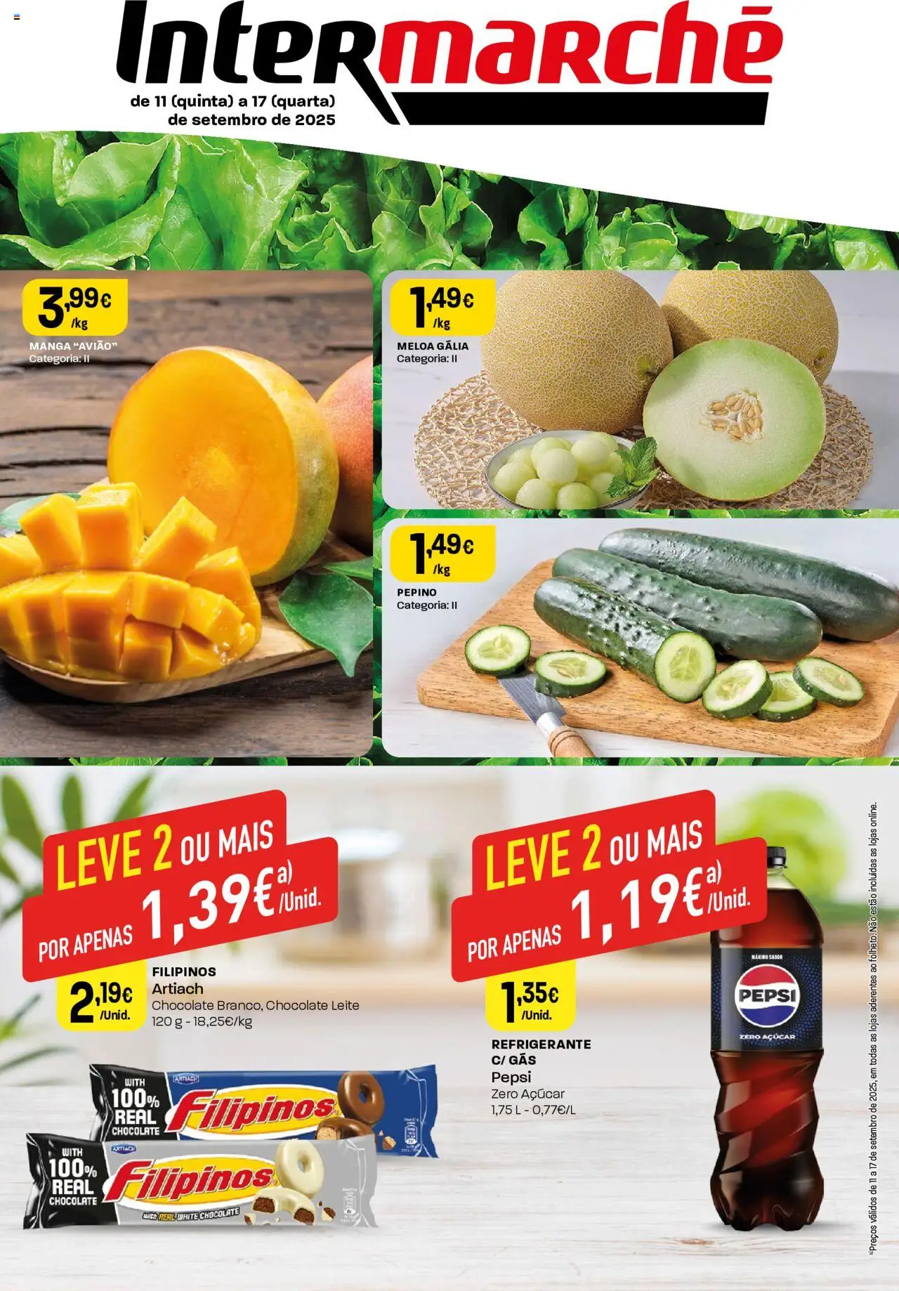 Intermarché Folheto de 11/09/2025 - catálogo esta semana - página 1